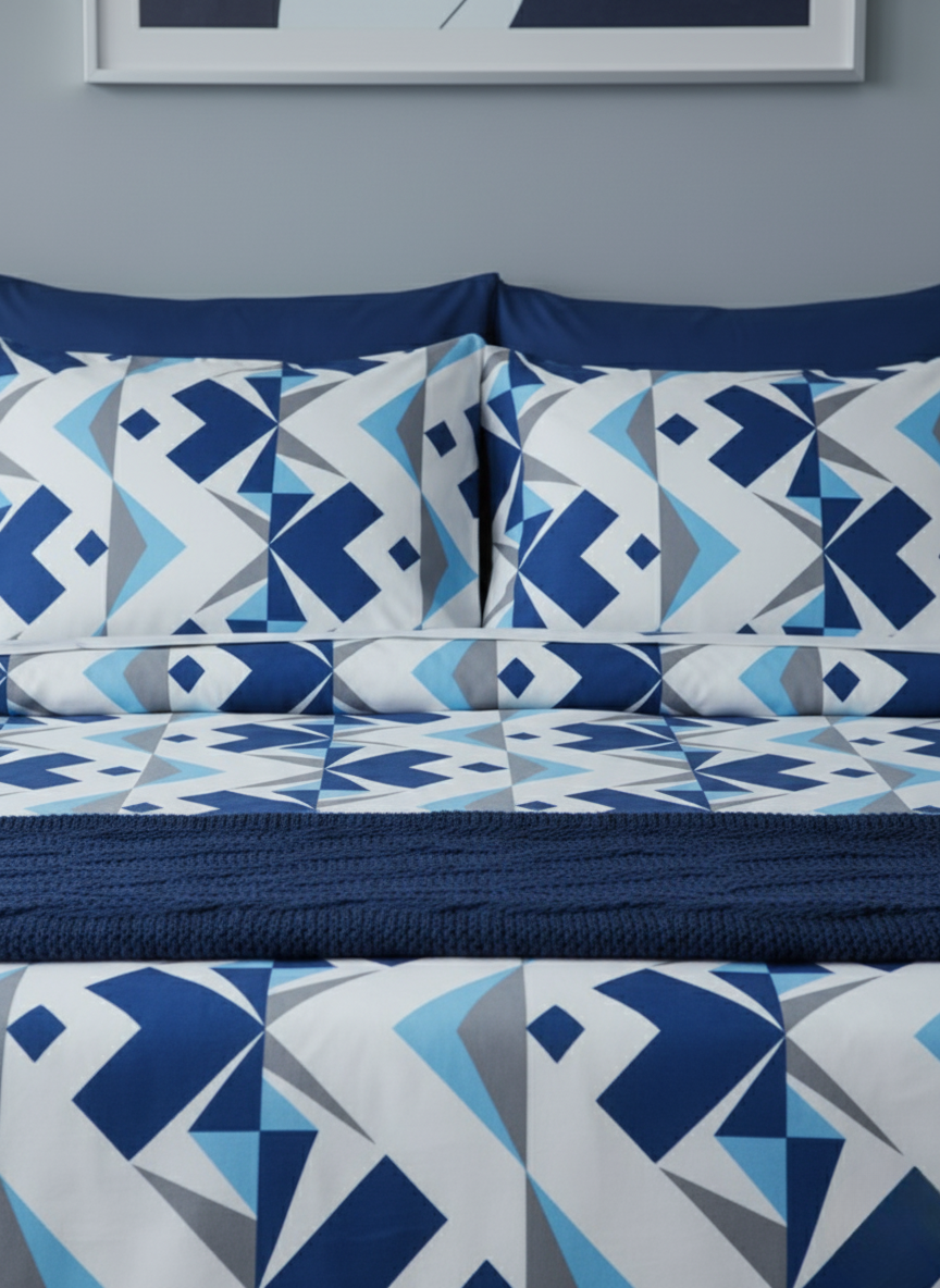 3 PC Double Bed Sheet - Niko