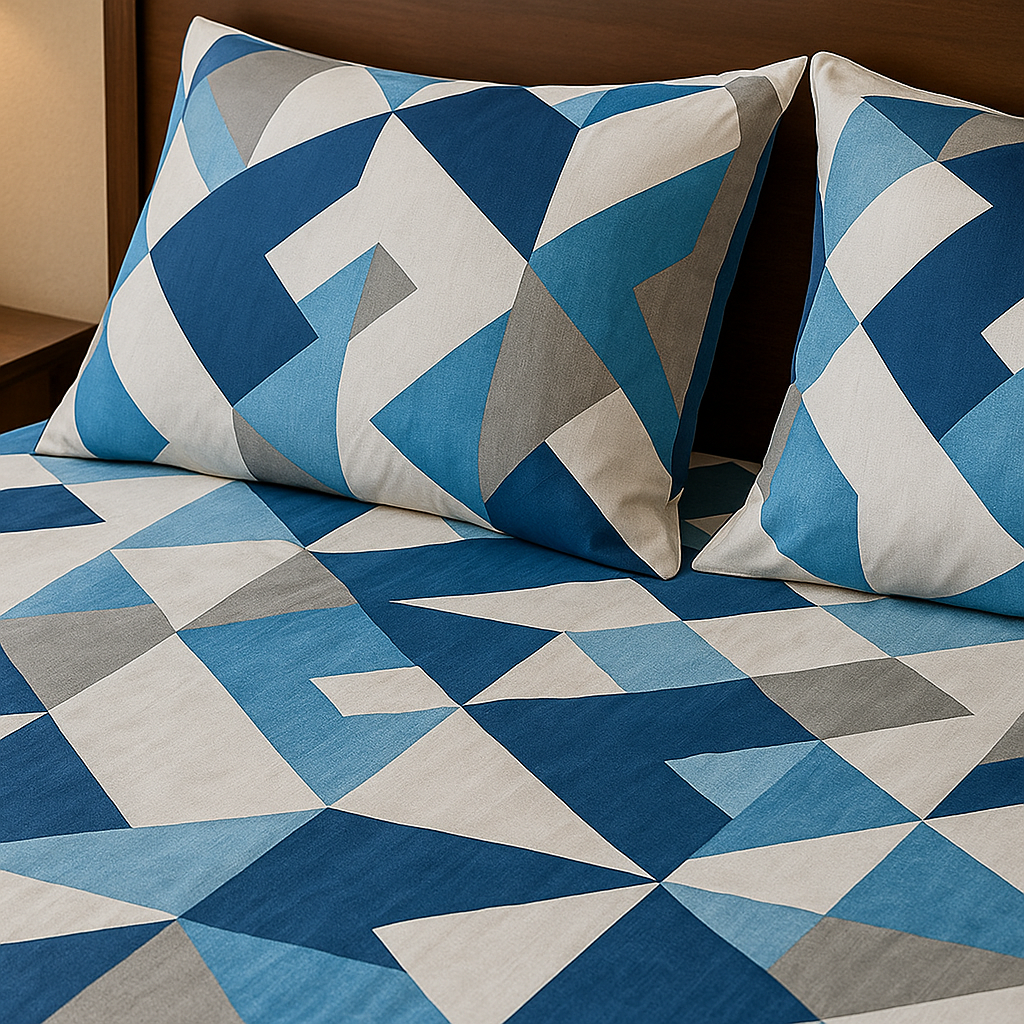 3 PC Double Bed Sheet - Niko