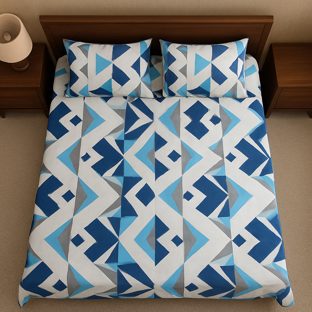 3 PC Double Bed Sheet - Niko