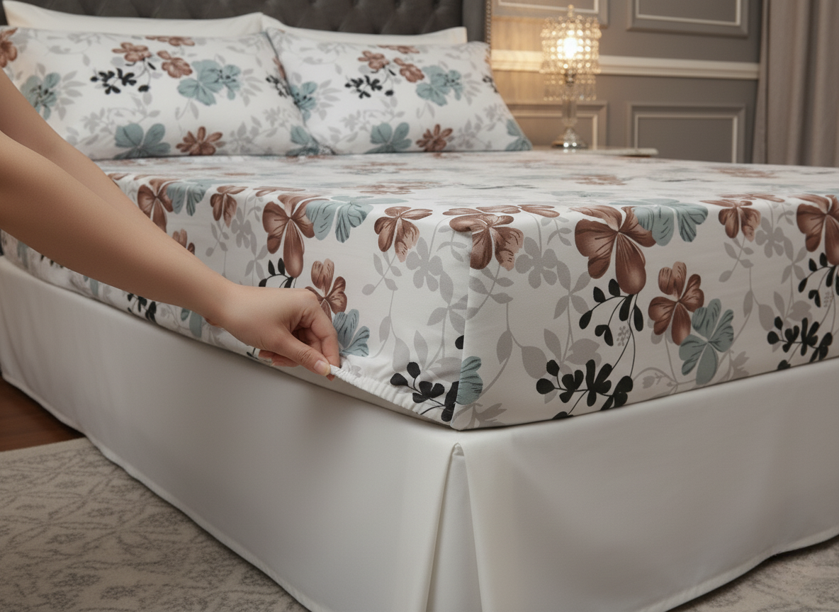 Fitted Bed Sheet - Wild Bloom