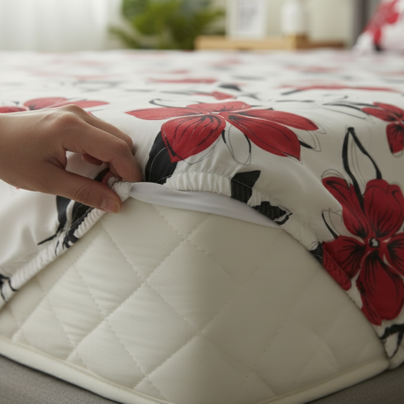 Fitted Bed Sheet - Corbett Floral