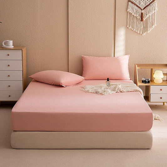 Fitted Bed Sheet - Pink